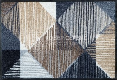 Коврик для дома wash+dry Lines and Boxes 50x75