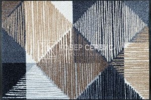 Коврик для дома wash+dry Lines and Boxes 50x75