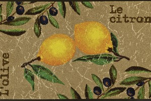 Коврик для дома wash+dry Le Citron 75x120