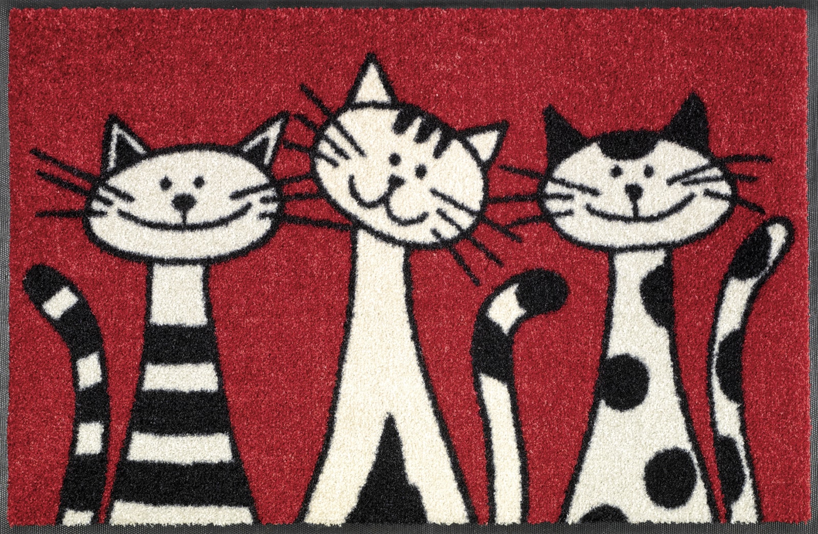 Коврик для дома wash+dry Three Cats 50x75