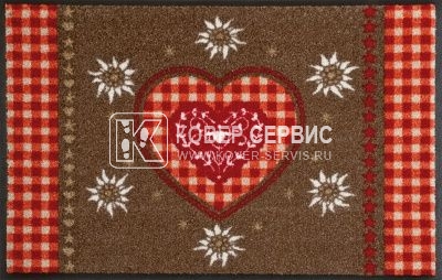 Коврик для дома wash+dry Alpengluck 50x75