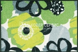 Коврик для дома wash+dry Bonita green 50x75