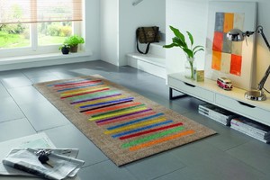 Коврик для дома wash+dry Mixed Stripes 80x200