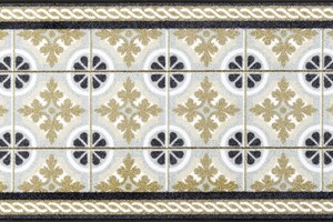 Коврик для дома wash+dry Kitchen Tiles 60x180